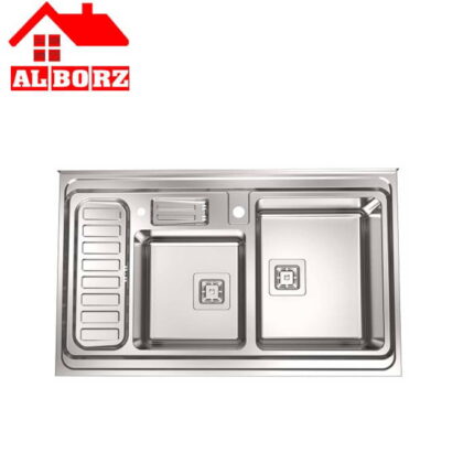 سینک روکار کد 852 استیل البرز