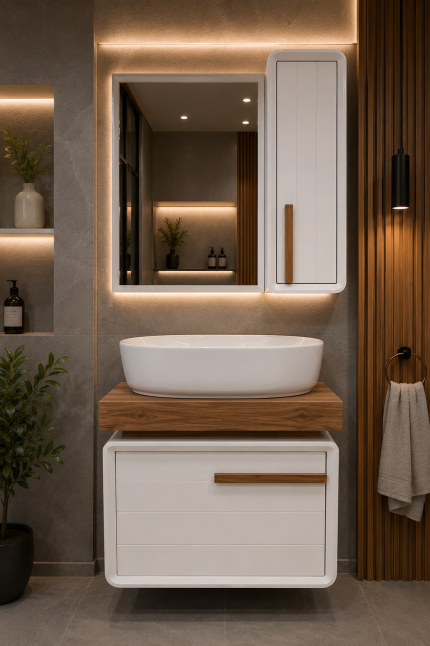 روشویی کابینتی مدل آرتین KRD CABIN